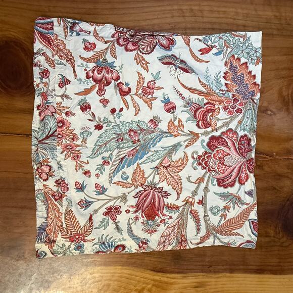 Pottery Barn Dierder Lot of 3 Pillow Shams Palampore Cotton  Floral Euro PP7 - Picture 7 of 13